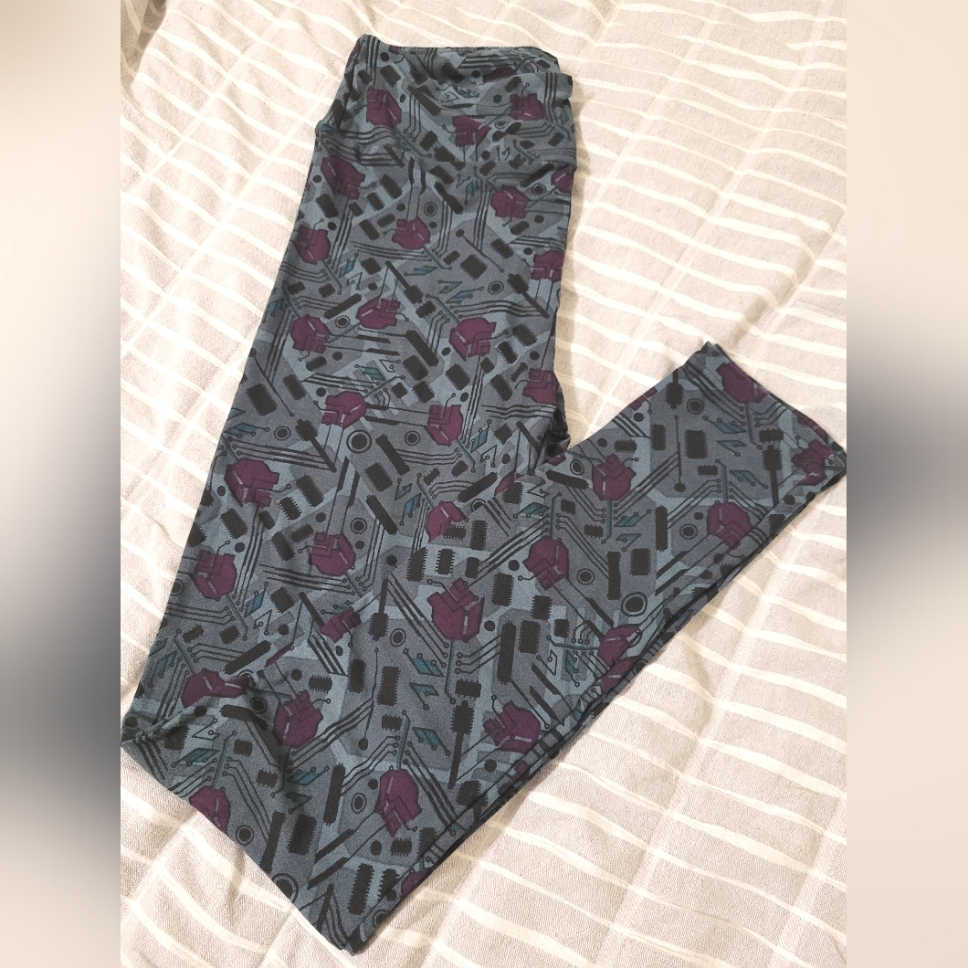 Nwot Lularoe Leggings Os (2-10)